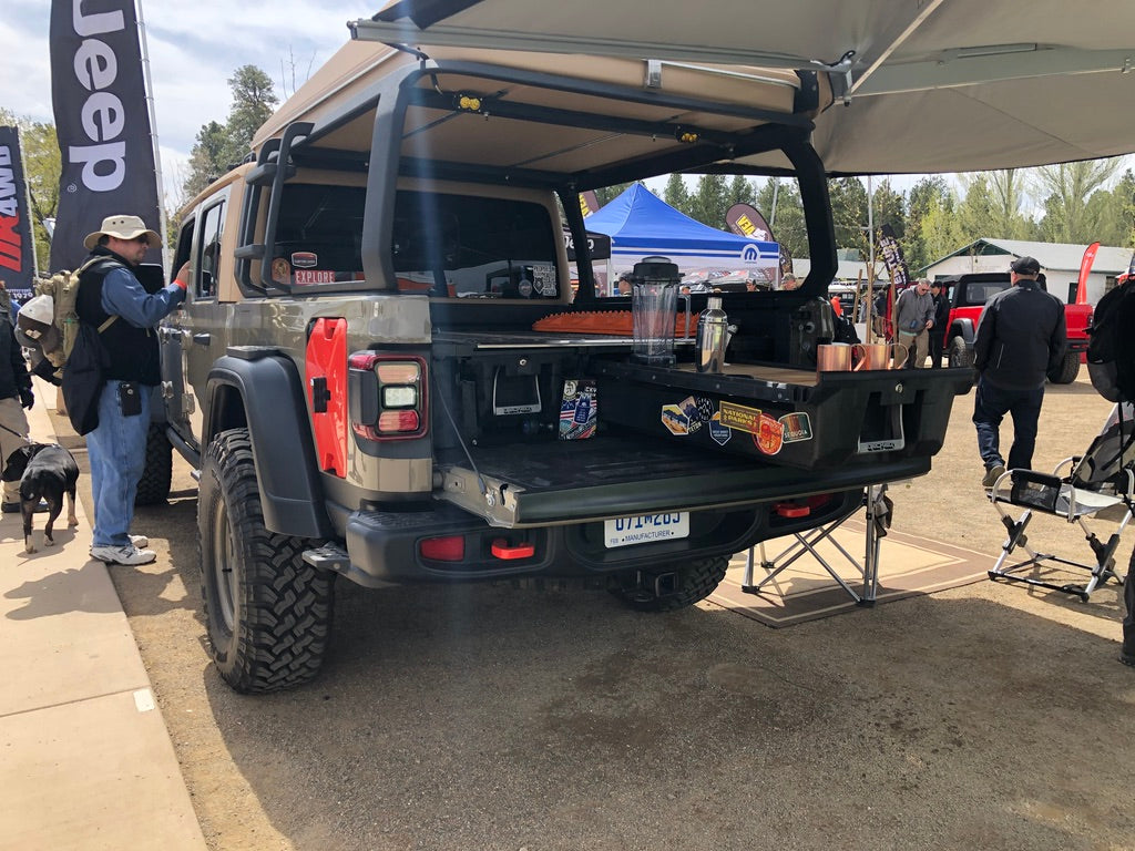 Rear View of Jeep Gladiator