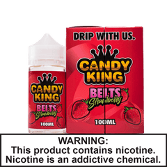 Candy King Belts Strawberry Vape Juice 100ml