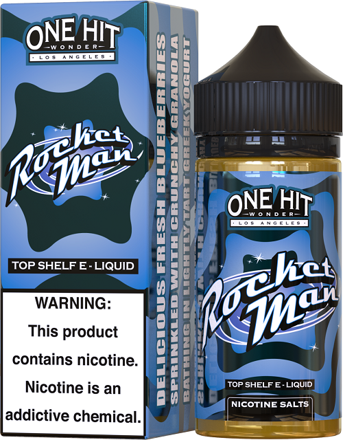 one hit wonder rocket man nicotine salts