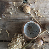 Rustic Robin Egg Blue Speckled Bowl