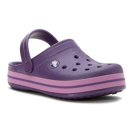 kids crocs purple