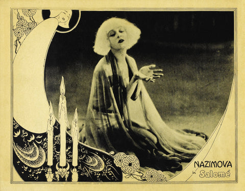 Alla Nazimova - Salome Promotional Postcard