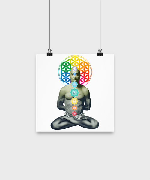 2paChakra Poster-Flower of Life - The Gorillas Den