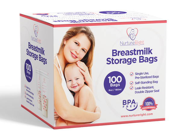 Starter Set - Reusable Breastmilk Storage Bags and Lacticups® Essentials  (Stoppers Included)