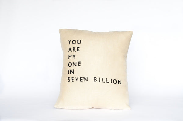 "You Are My One" Pillow (More Colors)