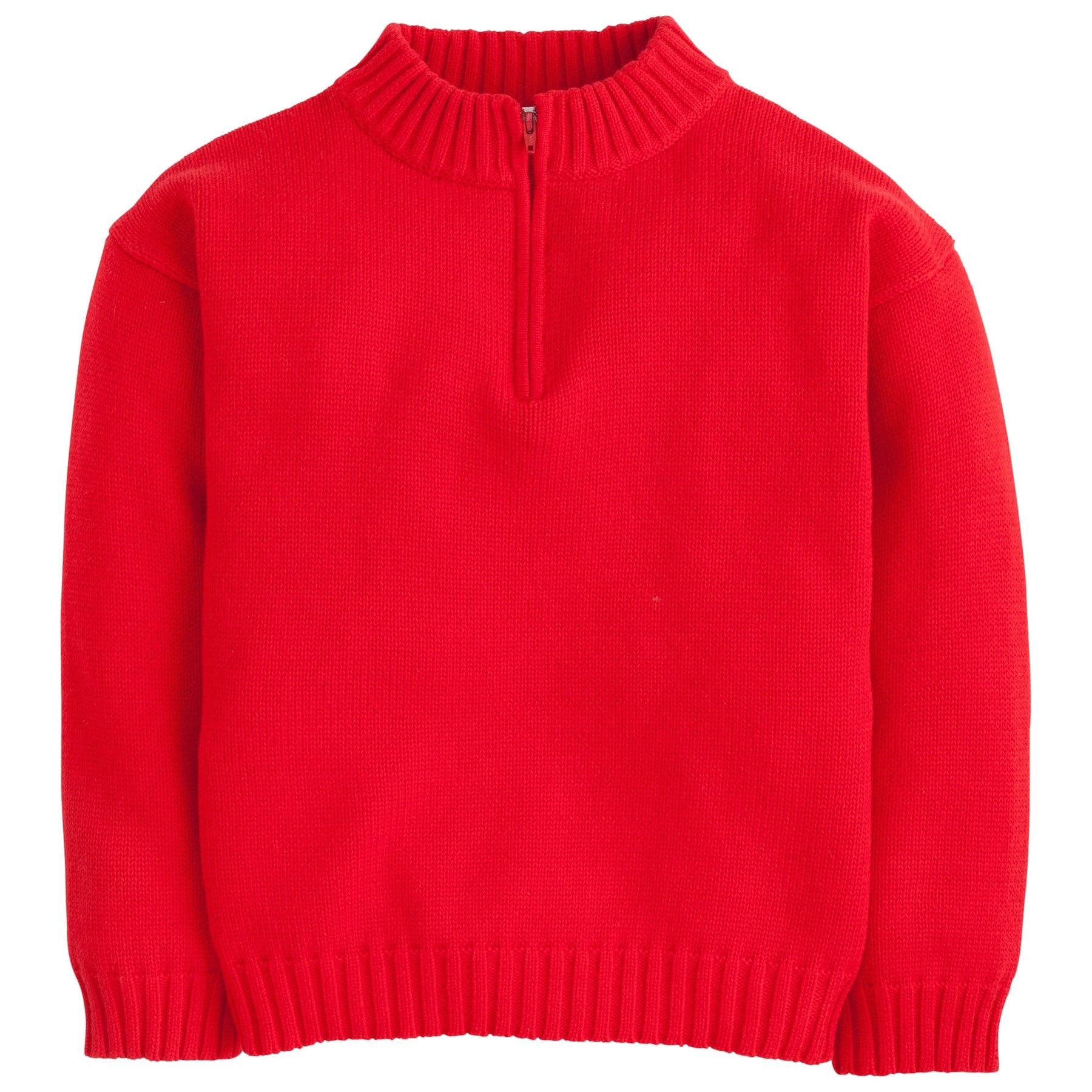 seguridadindustrialcr classic childrens clothing boys red quarter zip sweater