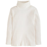 Solid Rib Turtleneck - Ivory