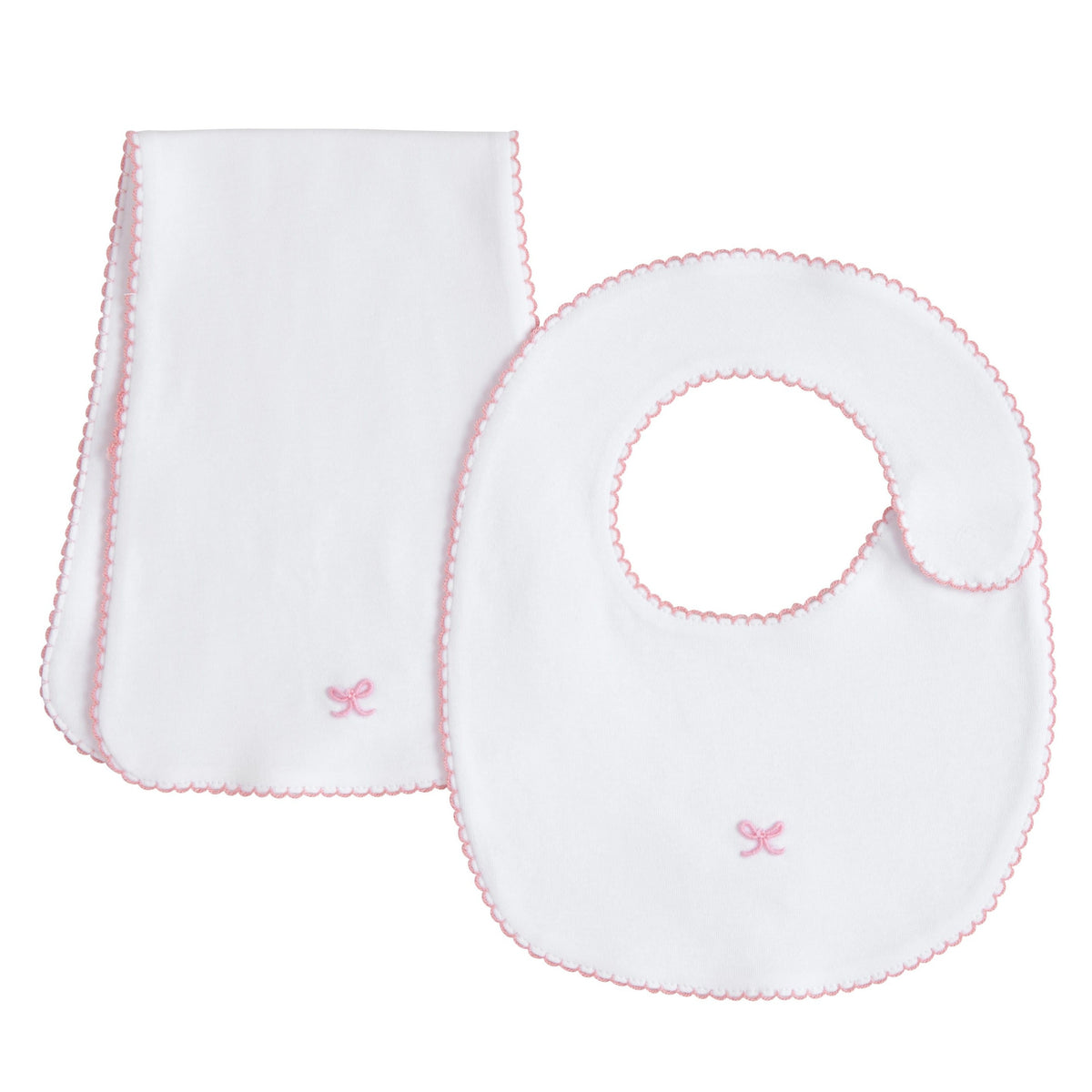 seguridadindustrialcr traditional baby gift, pink bow bib