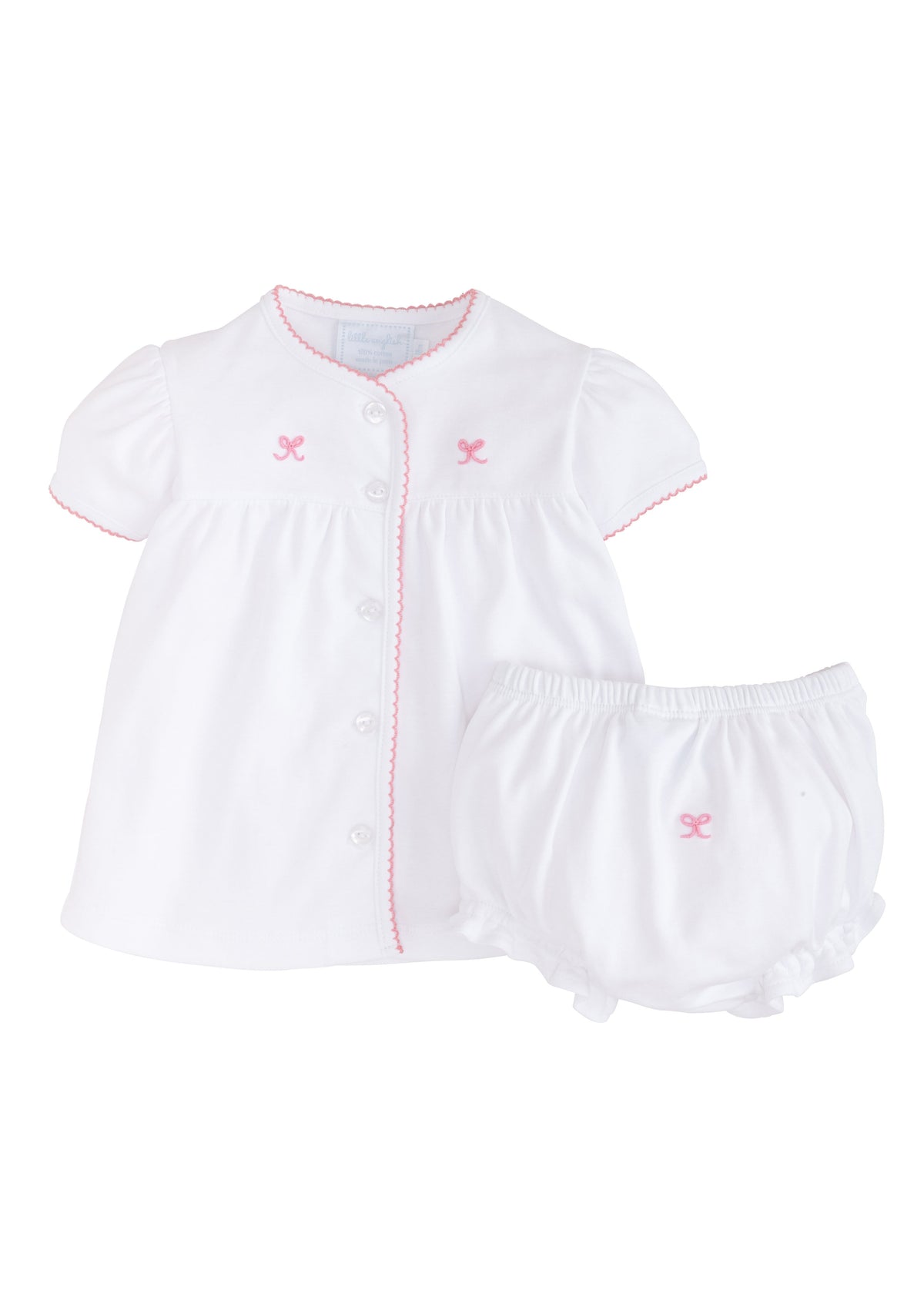 seguridadindustrialcr classic and traditional baby clothing, little girl bow two piece set