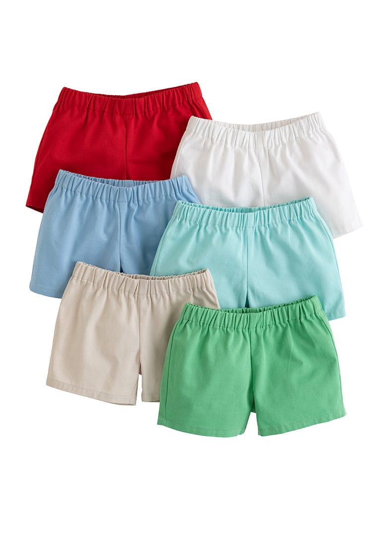 seguridadindustrialcr boy's spring basic shorts in twill