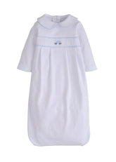 Classic seguridadindustrialcr Boy's Gown With Car Smocking
