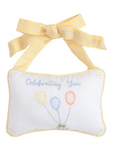 seguridadindustrialcr gift card holder, classic door pillow with pocket in yellow, gender neutral baby gift