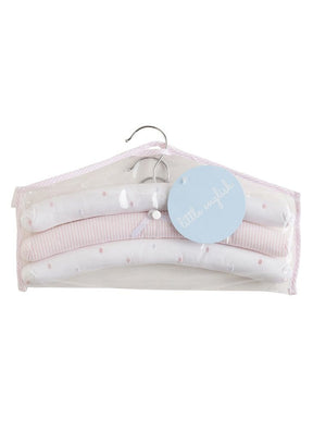 Hangers-Pink Polka Dots, seguridadindustrialcr, classic children's clothing, preppy children's clothing, traditional children's clothing, classic baby clothing, traditional baby clothing