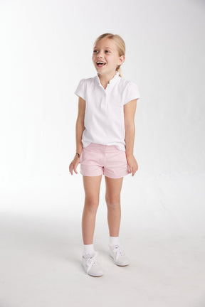 seguridadindustrialcr Classic Mini Short In Light Pink Twill