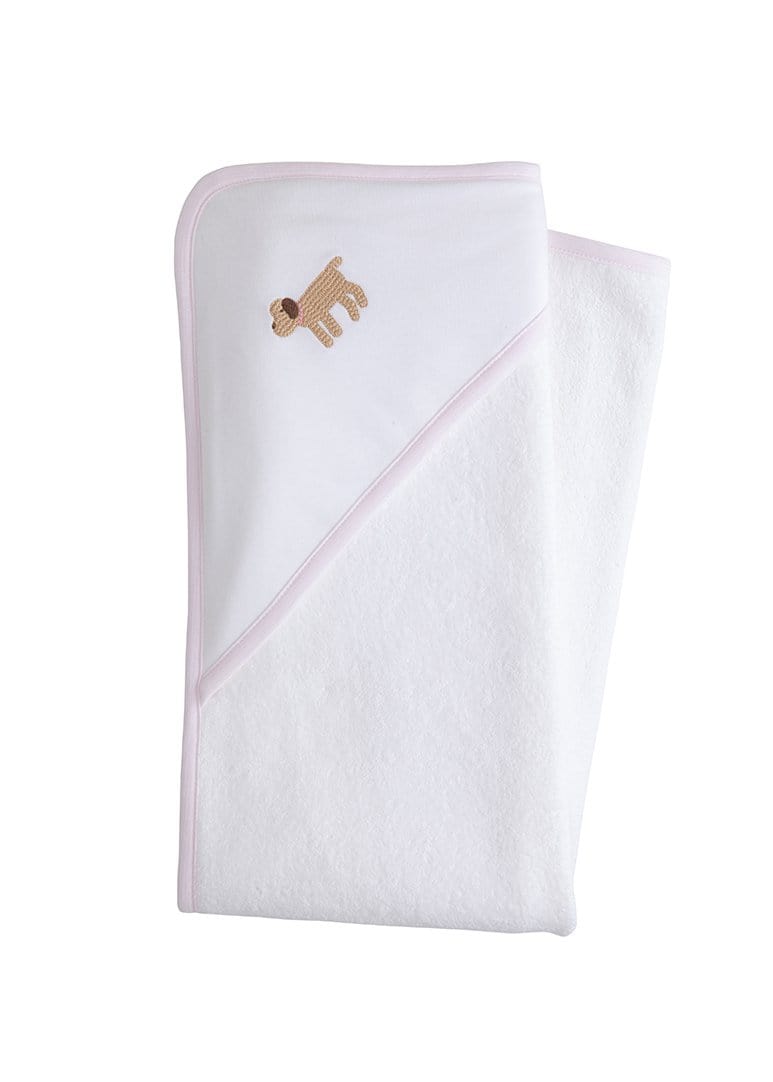 seguridadindustrialcr terry cloth baby towel, hooded towel with embroidered lab