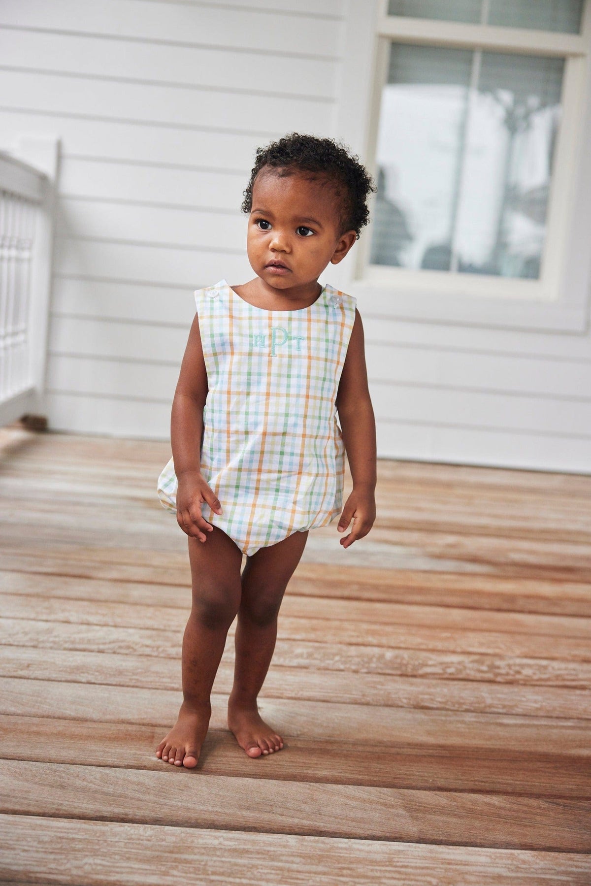 Louis Sunsuit - Preppy Check