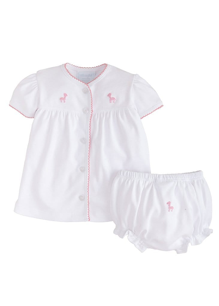 seguridadindustrialcr classic baby girl clothing, layette set with pinpoint pink giraffe, traditional baby gift