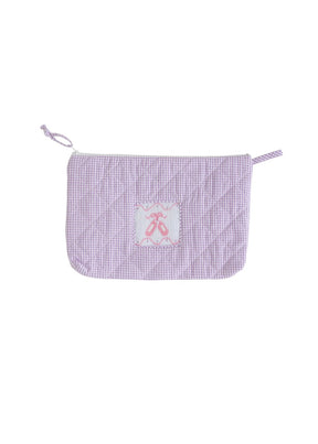 seguridadindustrialcr Classic children's luggage lavender ballet slipper cosmetic bag