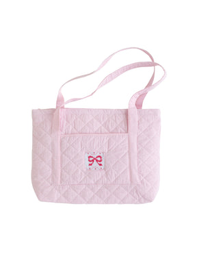 seguridadindustrialcr classic children's luggage pink bow tote bag