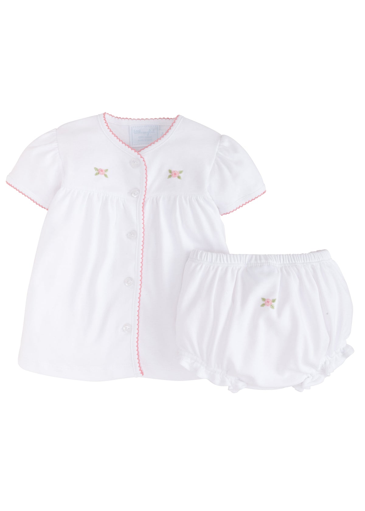 seguridadindustrialcr classic and traditional baby clothing, little girl rose two piece set