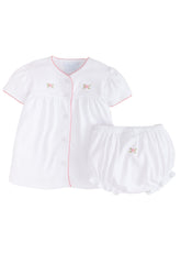 seguridadindustrialcr classic and traditional baby clothing, little girl rose two piece set