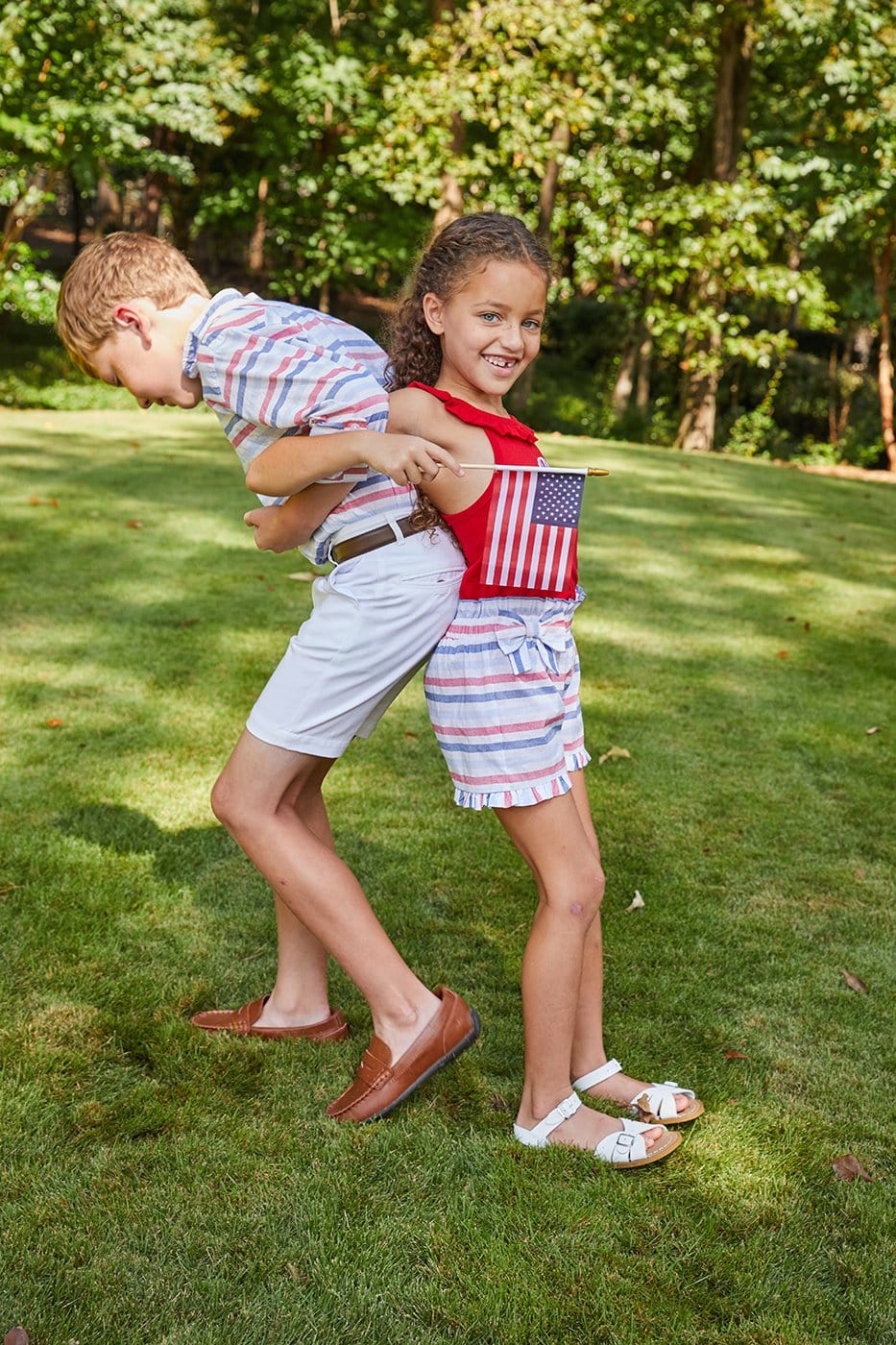 seguridadindustrialcr Classic Boy's Shorts in White Twill