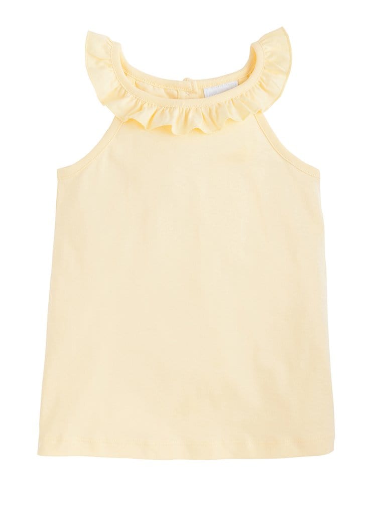 seguridadindustrialcr girls knit tank top in yellow