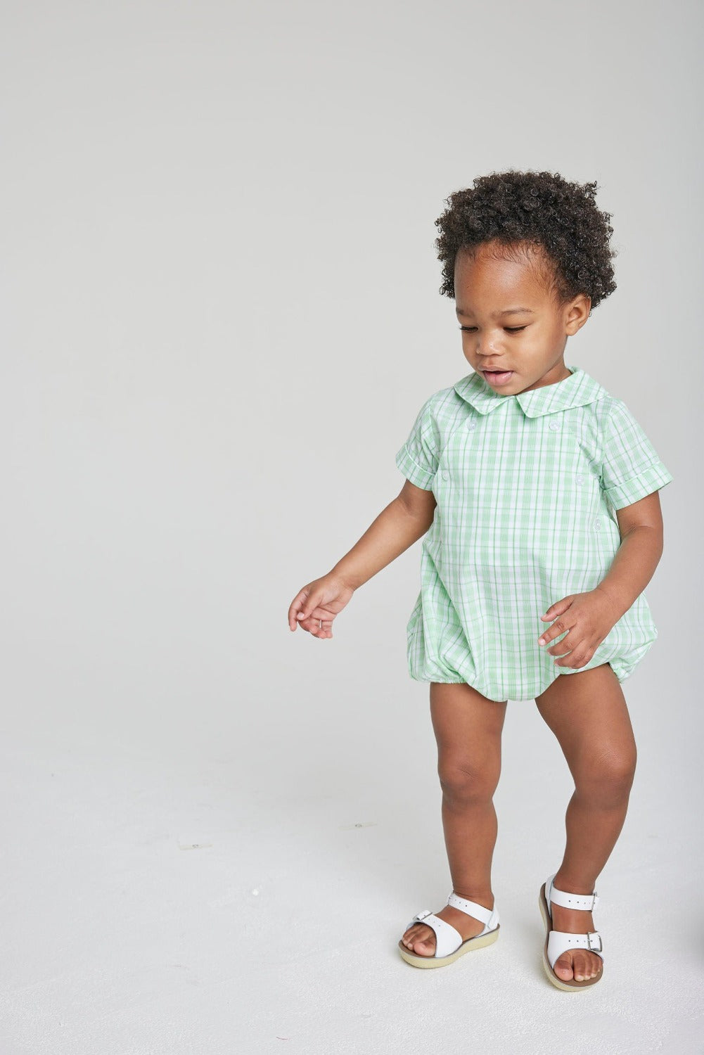 seguridadindustrialcr baby boy's green plaid bubble for spring