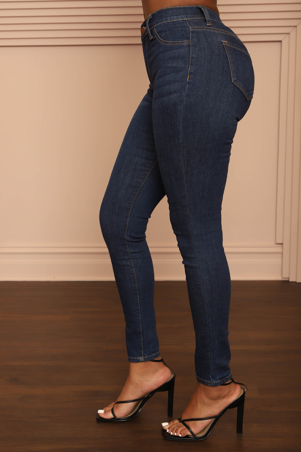 Sparks Fly High Rise Skinny Jeans - Dark Wash - grundigemergencyradio