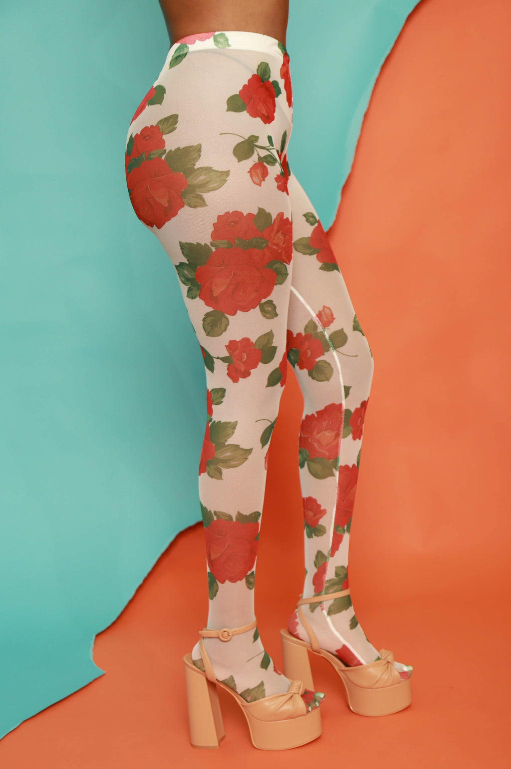 Rosey Cheeks Printed Stockings - grundigemergencyradio