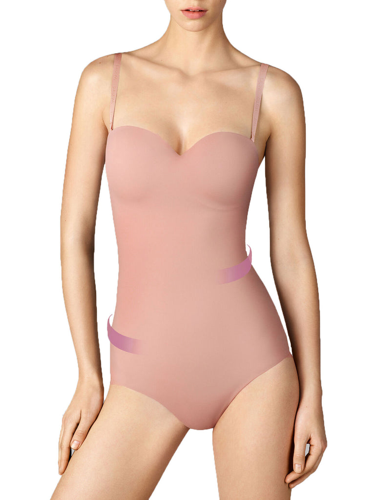 Doctored Form Shape Wear Bodysuit - Mocha - grundigemergencyradio