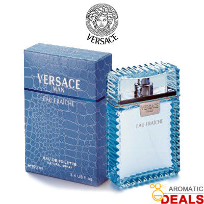 versace man eau fraiche 3.4 oz