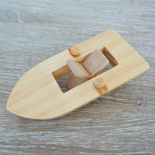 rubber band boat