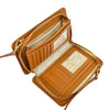 Sancia The Elodie Clutch Cognac