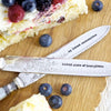 Cake Knife - Large Slice of Love Please - Eclectic Bohemian