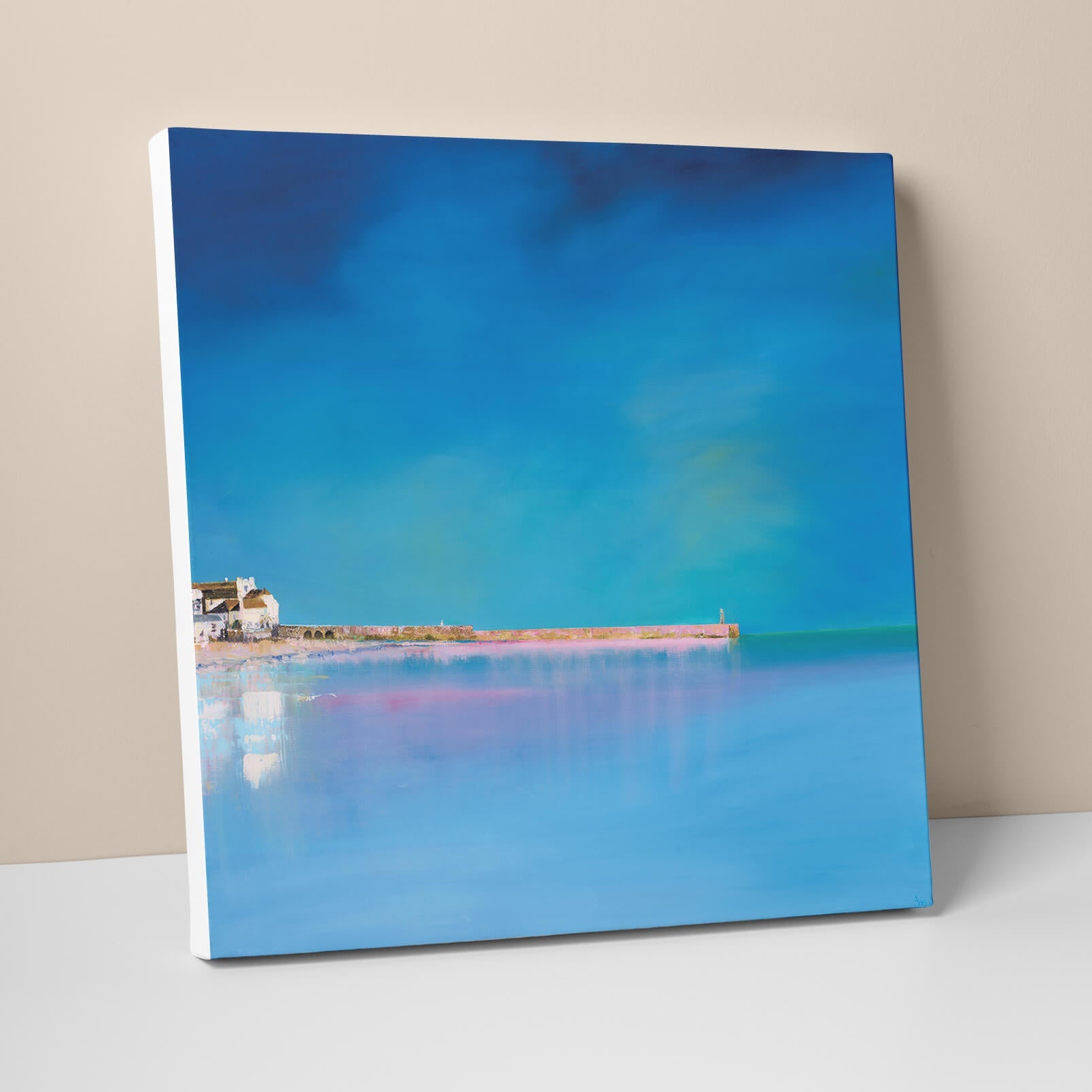 Turquoise Waters, St Ives Canvas