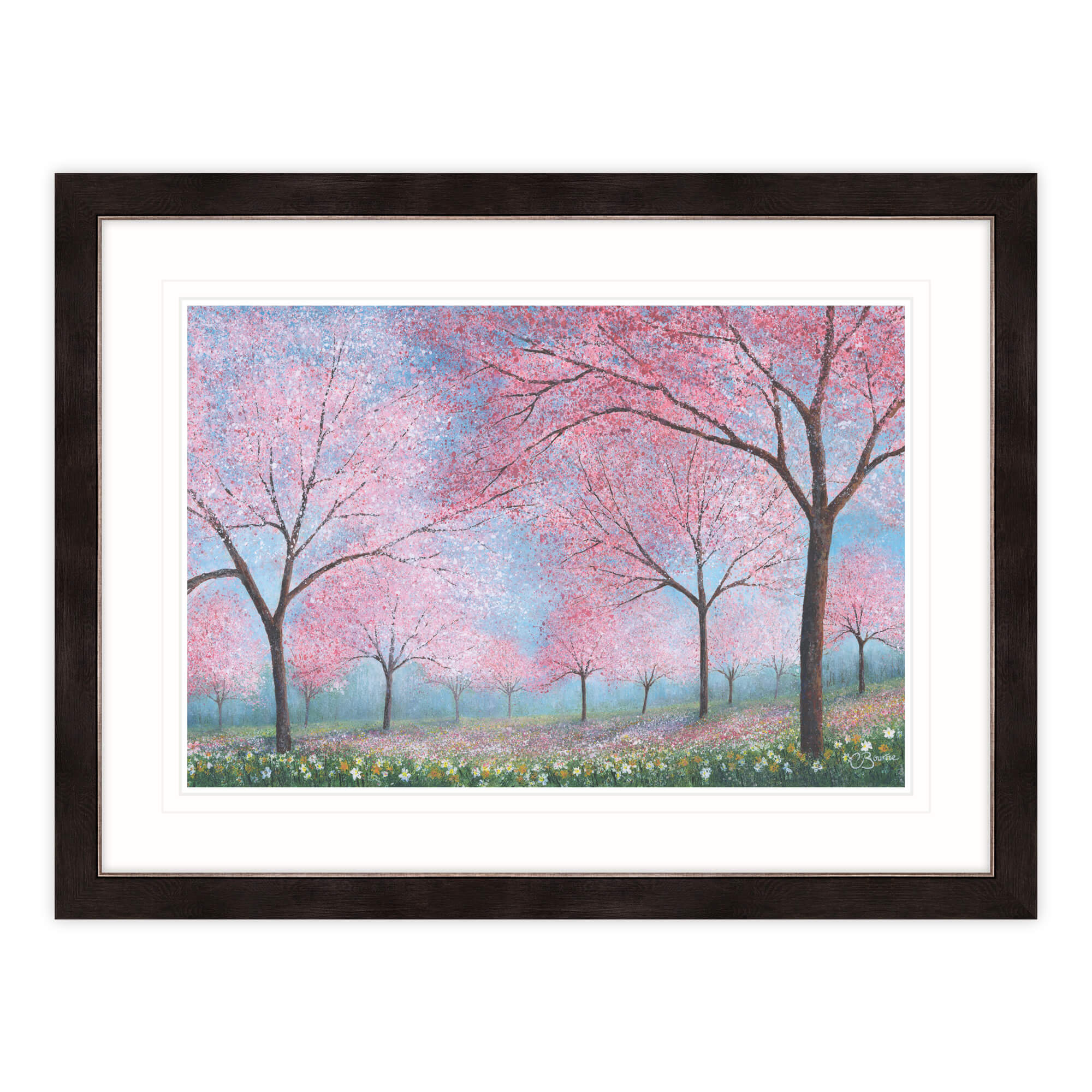 Sheer Joy Framed Print