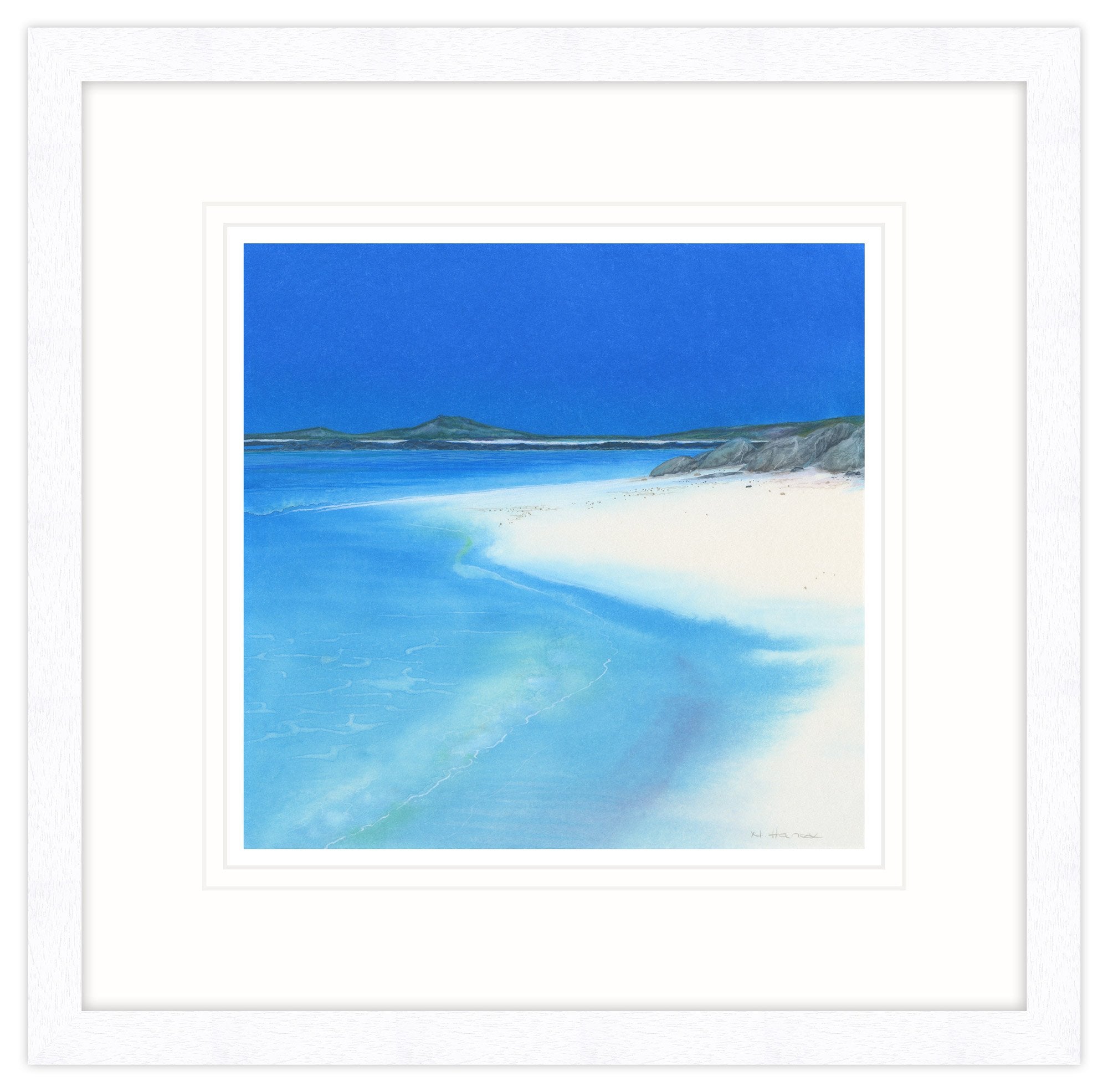 Vibrant Vista Framed Print