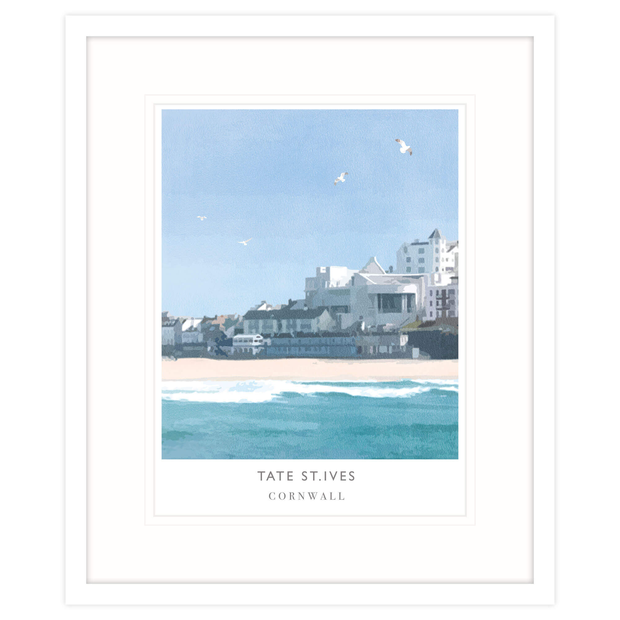 Tate St Ives Framed Print