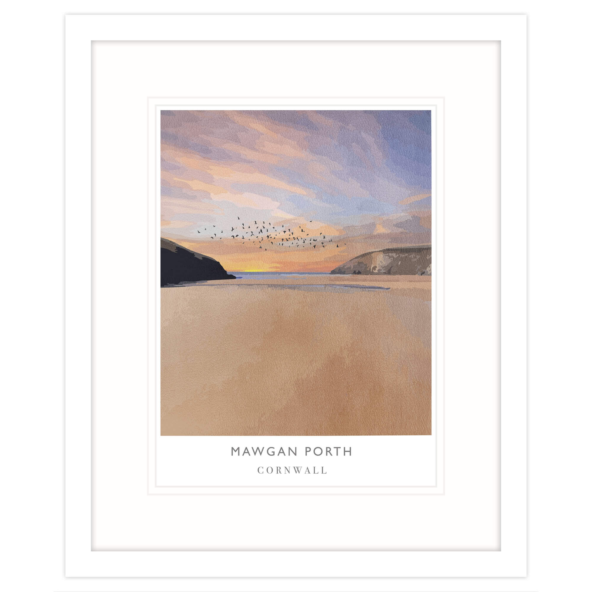 Mawgan Porth Framed Print