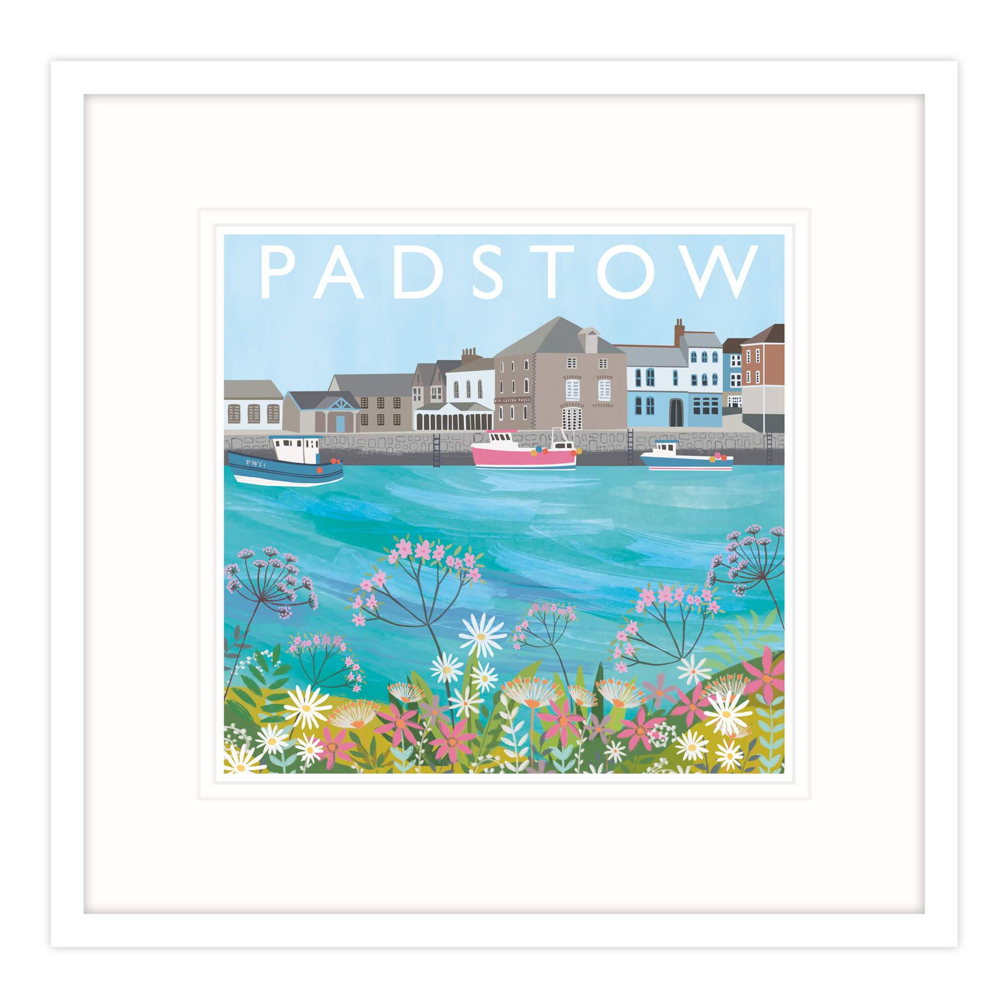 Padstow Large Framed Print