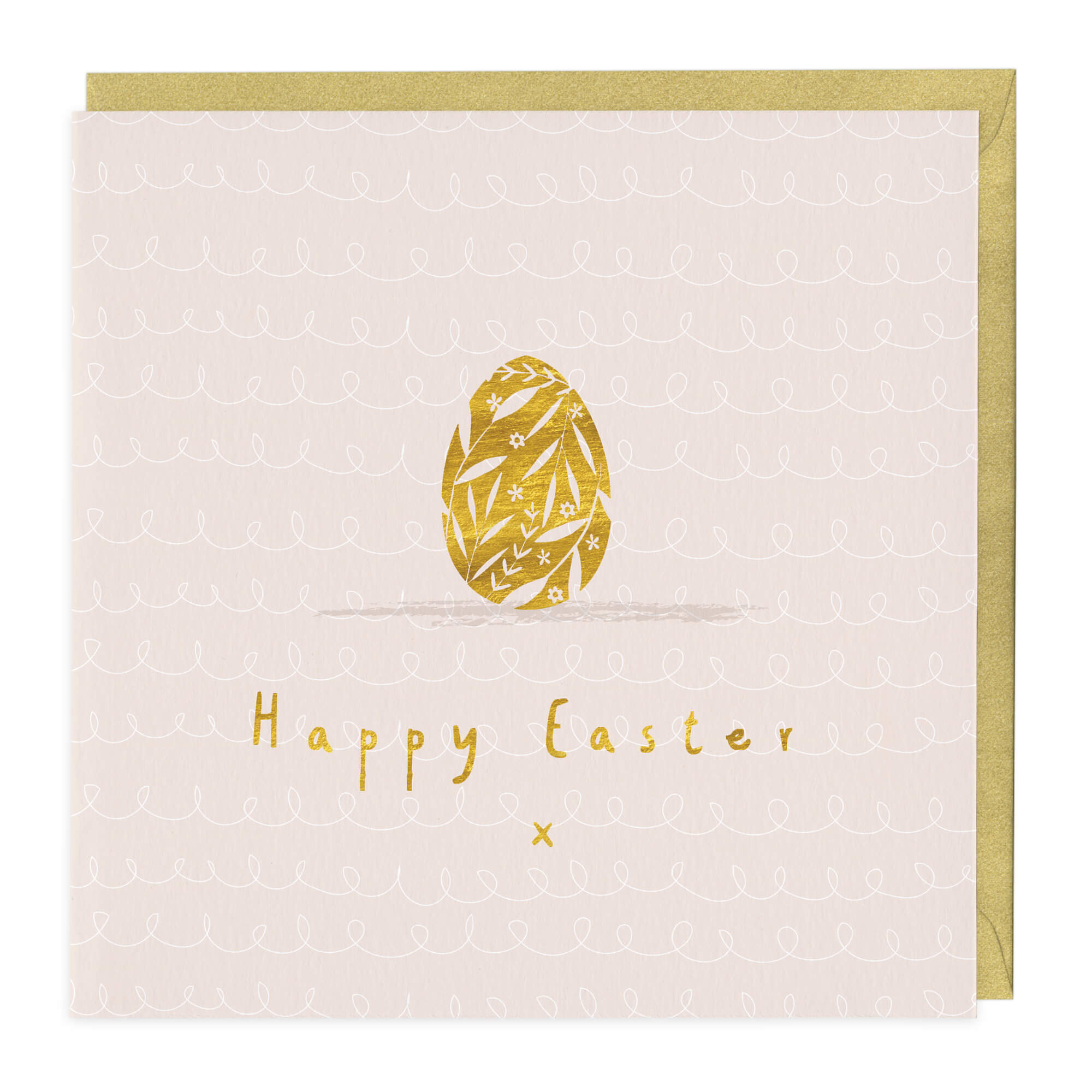 Golden Egg Happy Easter Card