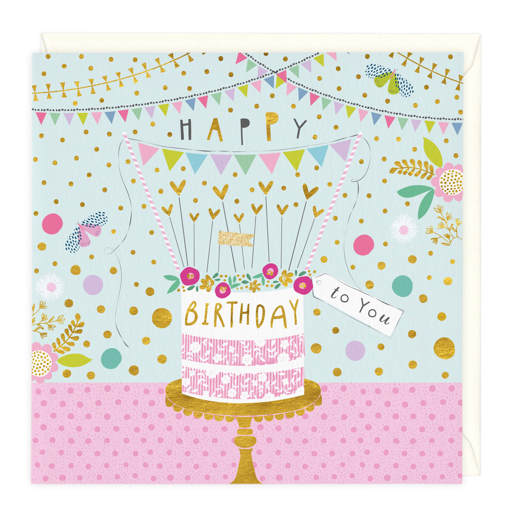 Fabulous Cake Birthday Card