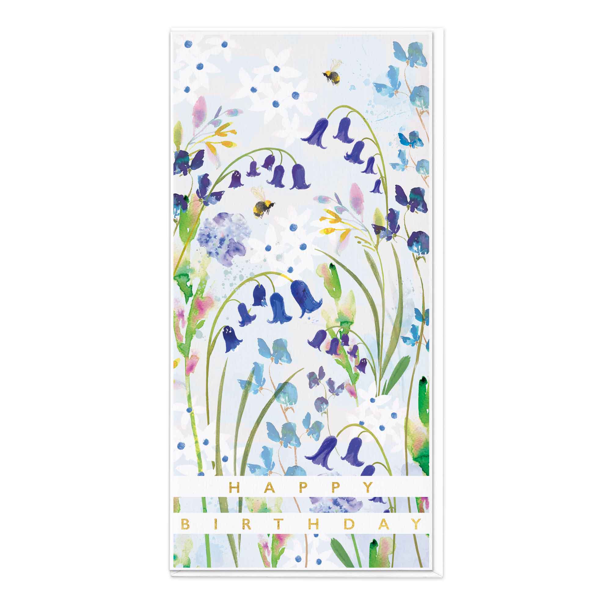 Bluebells Birthday Card