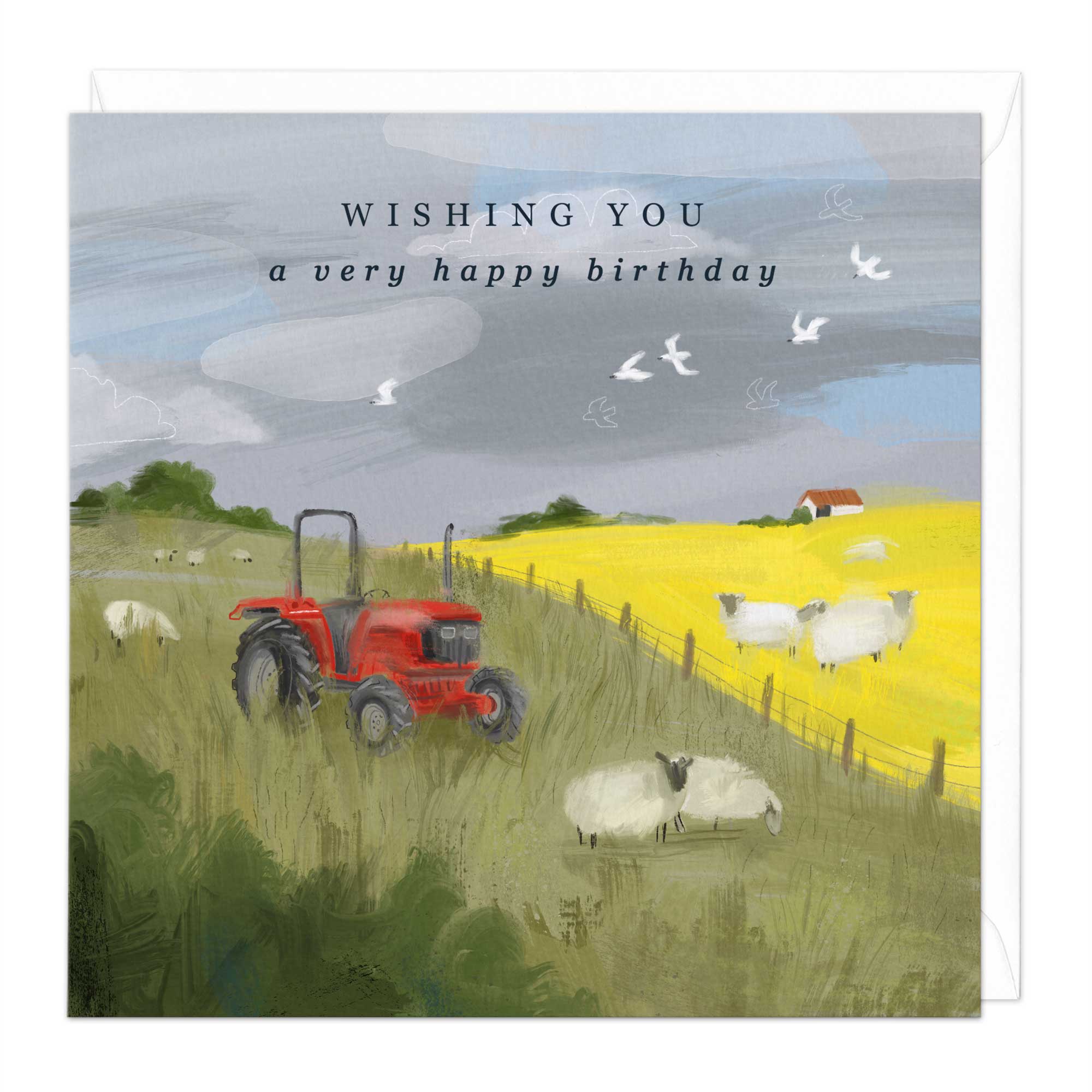 Tractor Birthday Card