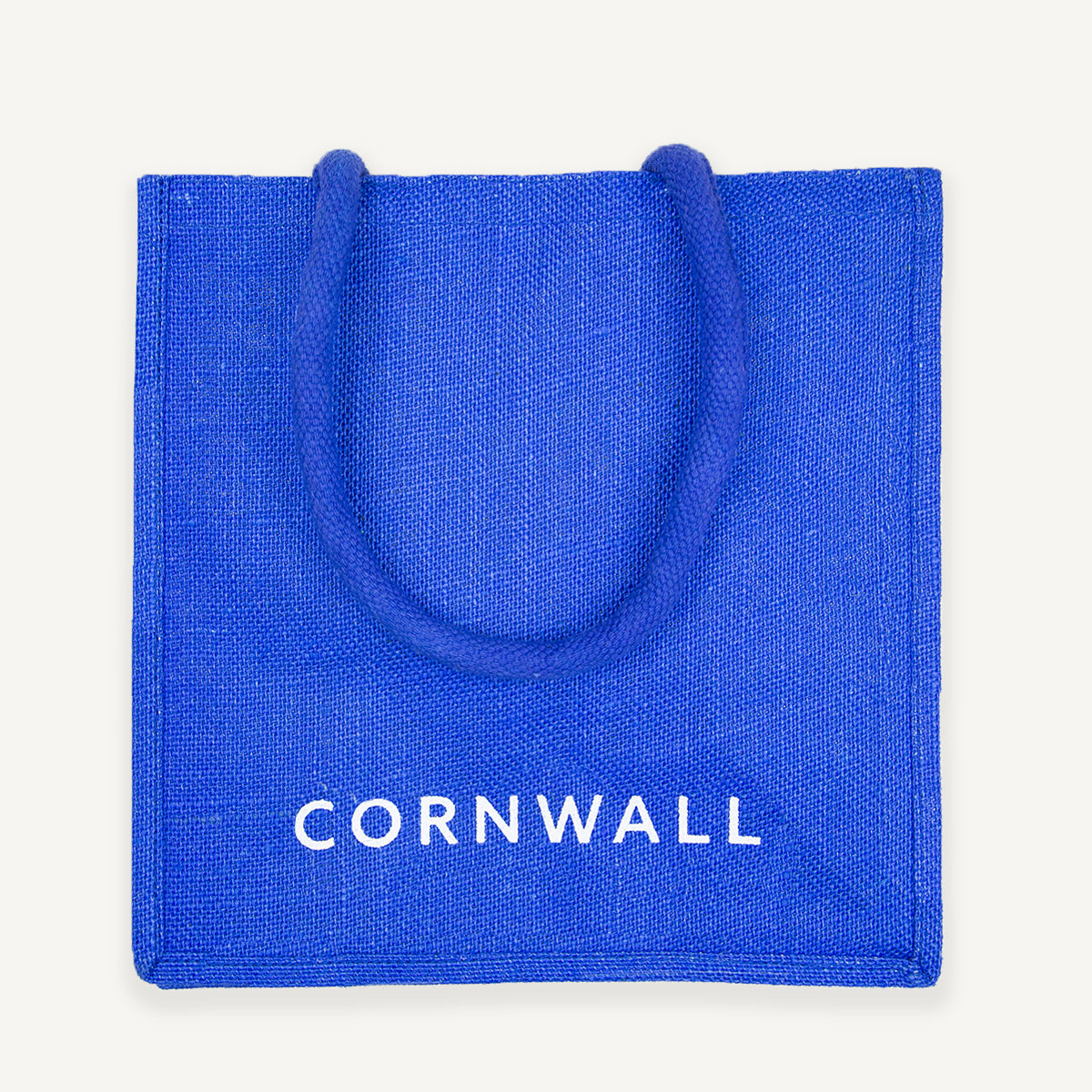 Cornwall Jute Bag Blue