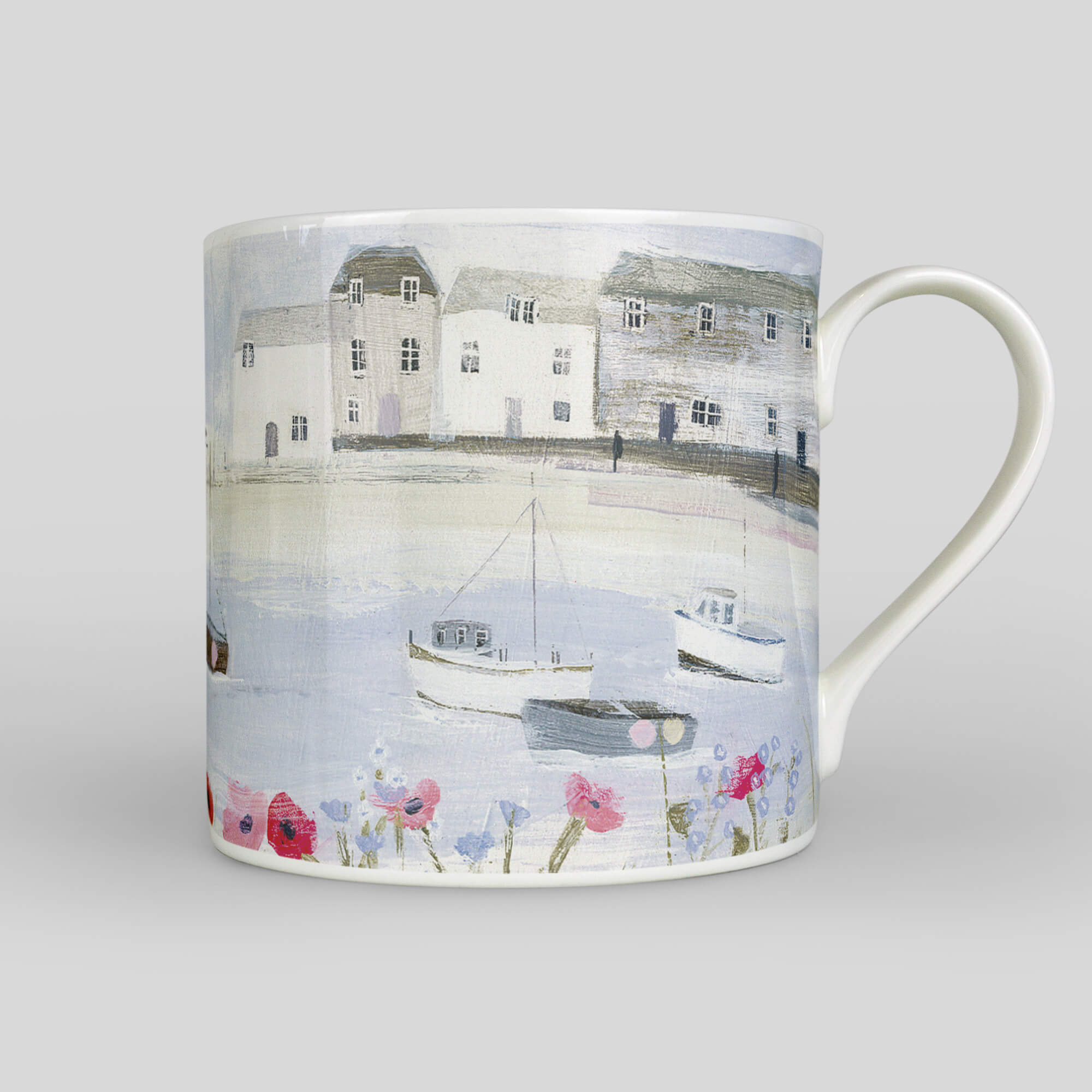 Harbour Poppies China Mug