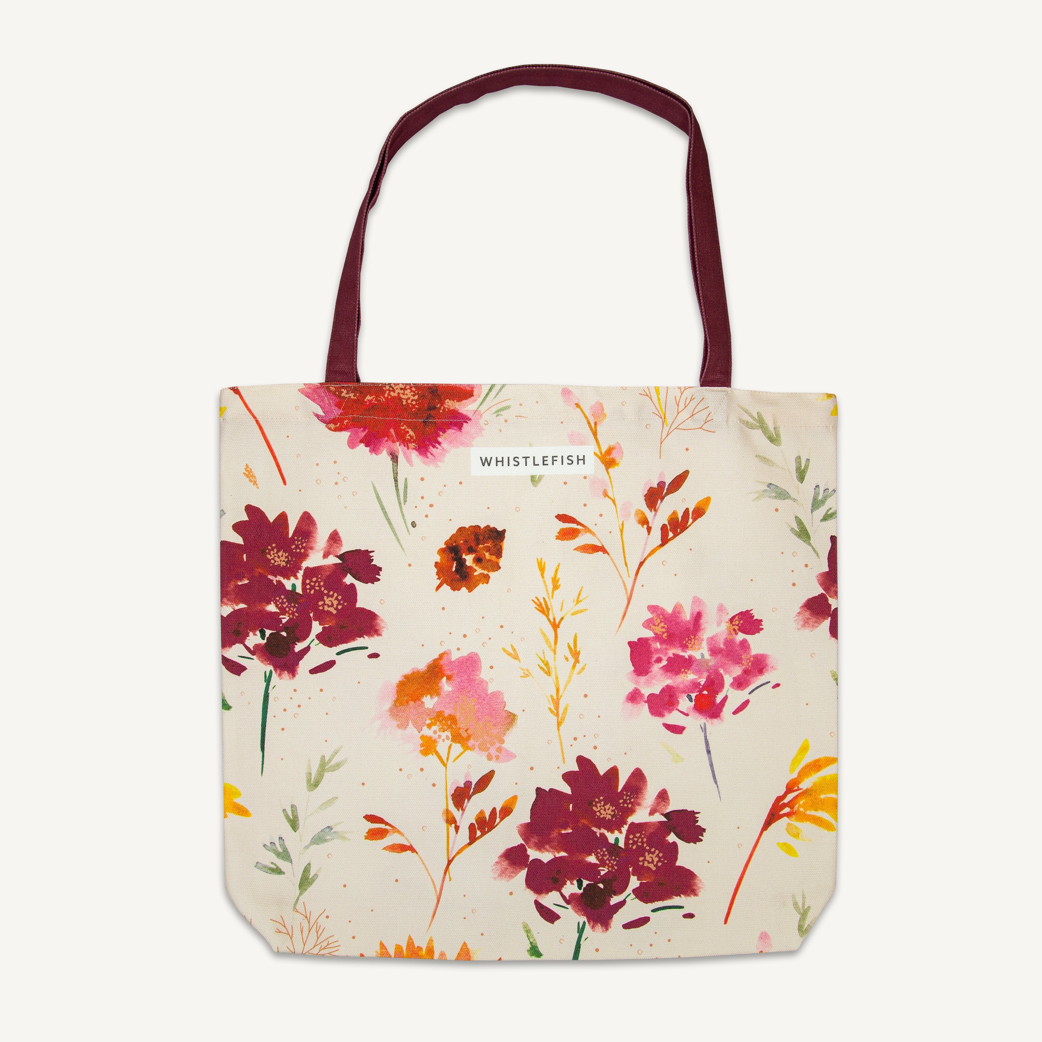 Autumn Flowers Tote Bag