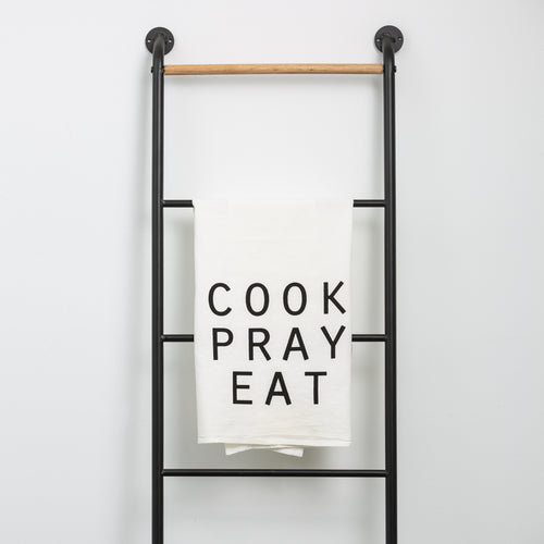 Cook Pray Eat Towel
