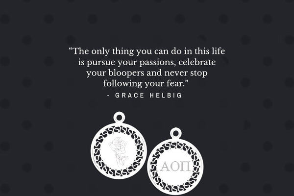 Alpha Omicron Pi Initiation & Graduation Gifts + Quotes for Cards